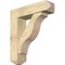 Ekena Millwork Funston Craftsman Rough Sawn Bracket w/ Offset Brace, Douglas Fir, 8"W x 30"D x 34"H BKT0806X30X34FST04RDF - alternate 1